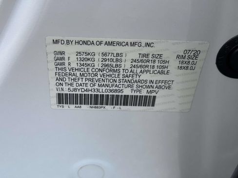 Certified 2020 Acura MDX SH-AWD image 17