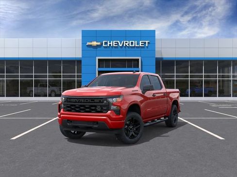 New 2026 Chevrolet Silverado 1500 Custom w/ Turbomax Blackout Package AWD/4WD image 8