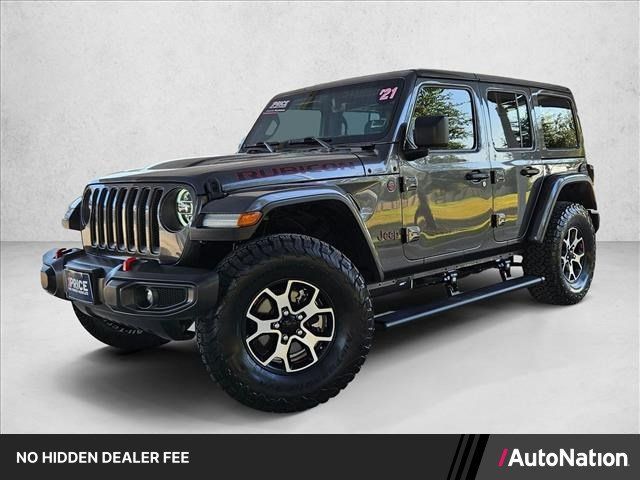 Used 2021 Jeep Wrangler Unlimited Rubicon AWD/4WD image 1