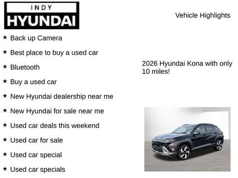 New 2026 Hyundai Kona Limited AWD/4WD image 7