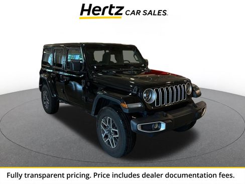 Used 2025 Jeep Wrangler Unlimited Sahara AWD/4WD image 1