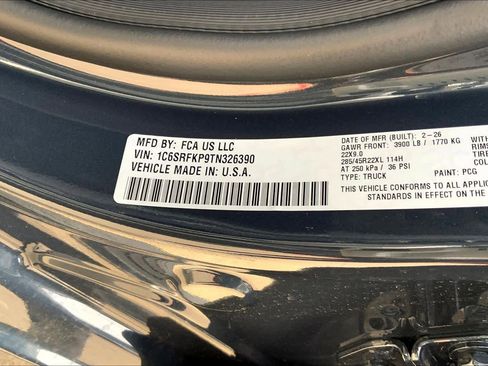 New 2026 RAM 1500 Tungsten AWD/4WD image 18