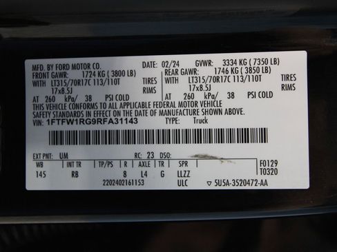 Used 2024 Ford F150 Raptor image 50