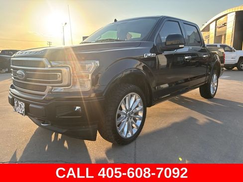 Used 2018 Ford F150 Limited w/ Trailer Tow Package AWD/4WD image 2