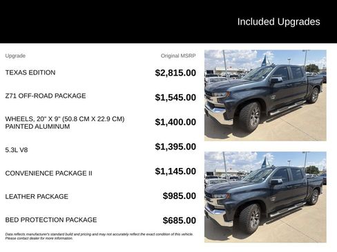 Used 2019 Chevrolet Silverado 1500 LT w/ Texas Edition AWD/4WD image 5