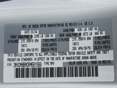 Used 2024 MAZDA CX-30 AWD 2.5 S w/ Select Sport Pkg image 33