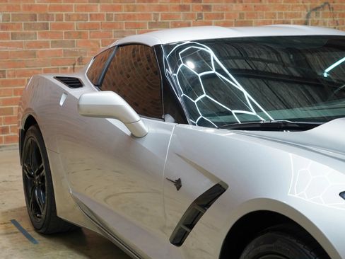 Used 2017 Chevrolet Corvette Stingray Coupe w/ Carbon Flash Badge Package RWD image 24