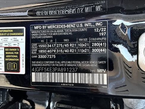Certified 2023 Mercedes-Benz GLS 450 4MATIC w/ AMG Line Exterior image 4