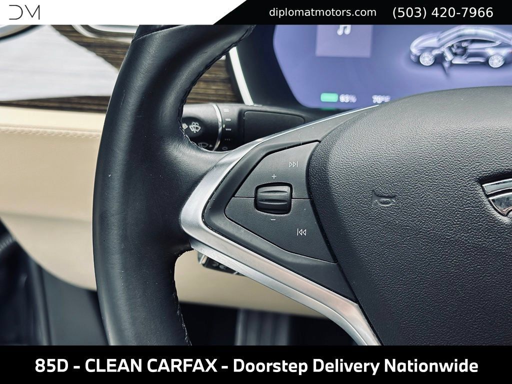 Used 2015 Tesla Model S 85D AWD/4WD image 30