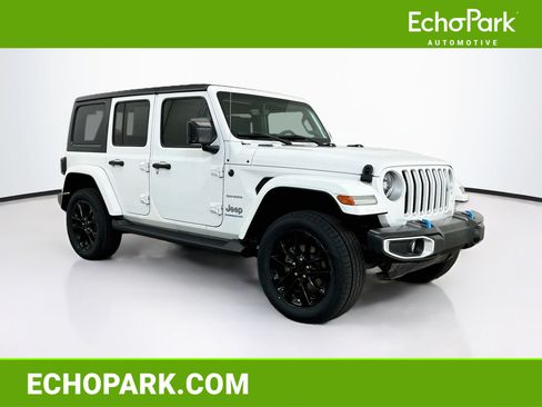 Used 2023 Jeep Wrangler Unlimited Sahara AWD/4WD image 1