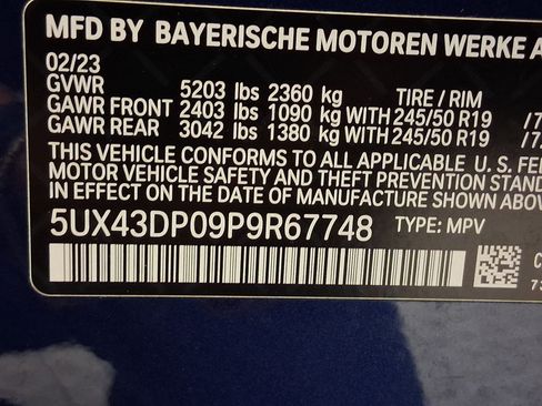 Used 2023 BMW X3 sDrive30i w/ Convenience Package RWD image 21