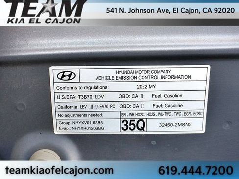 Used 2022 Hyundai Venue Limited w/ Cargo Package FWD image 35
