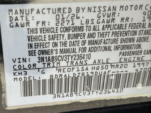 New 2026 Nissan Sentra SV image 16