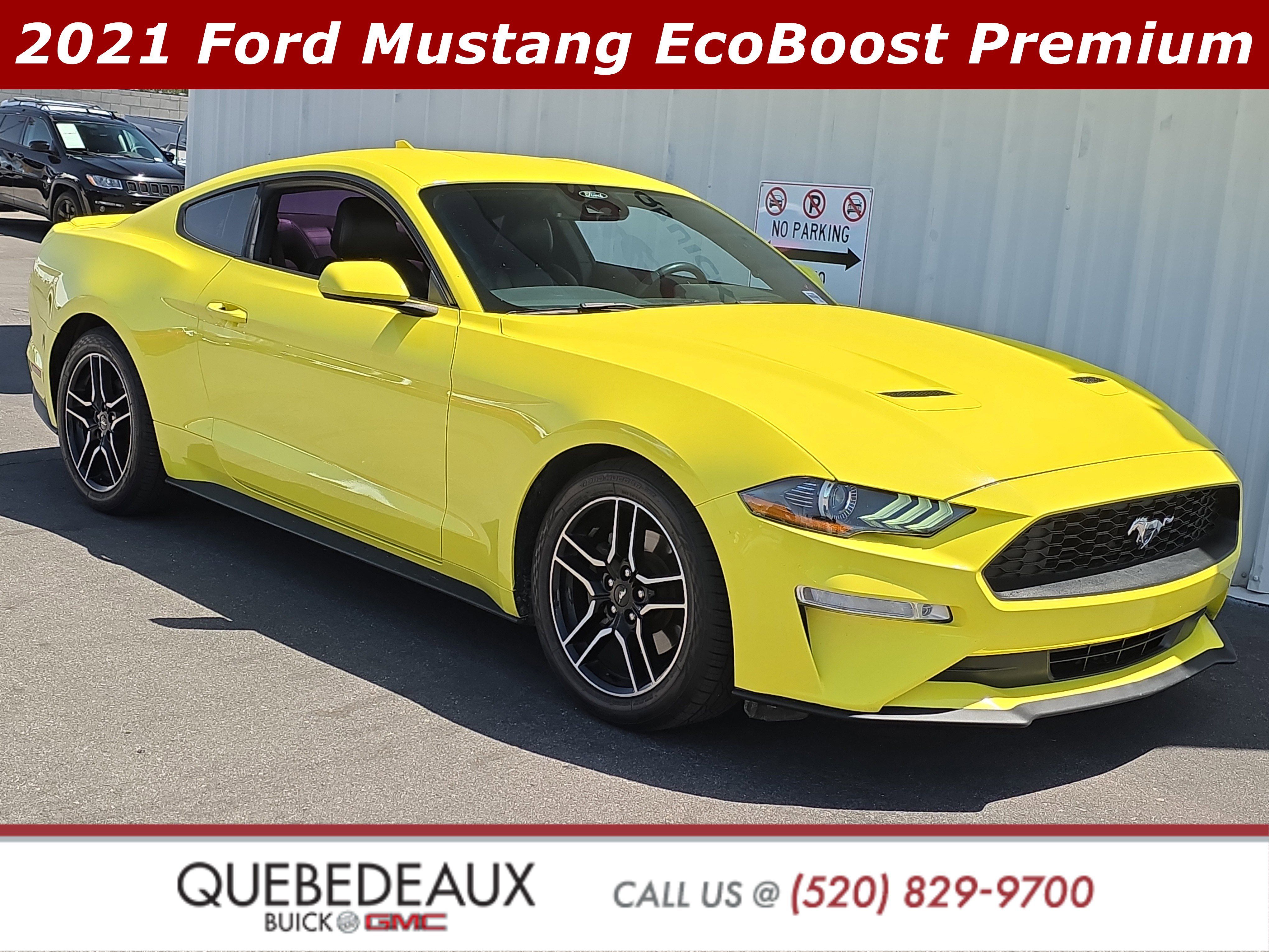 Used 2021 Ford Mustang Premium RWD image 1
