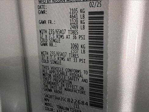 New 2025 Nissan Rogue S image 35