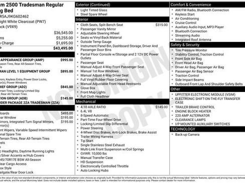 Used 2019 RAM 2500 Tradesman w/ Chrome Appearance Group image 13