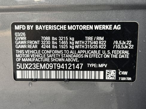 New 2026 BMW X7 xDrive40i w/ M Sport Package AWD/4WD image 37