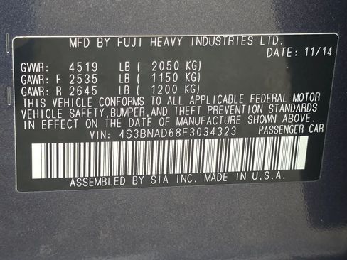 Used 2015 Subaru Legacy 2.5i Premium w/ Moonroof Package AWD/4WD image 29
