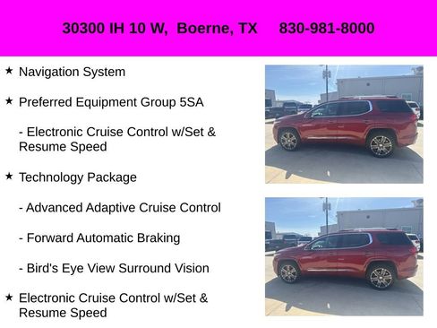 Used 2019 GMC Acadia Denali w/ Technology Package image 10