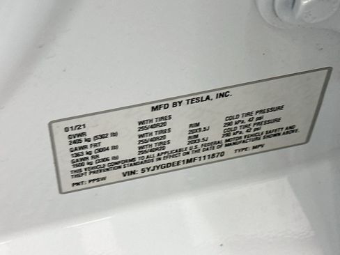 Used 2021 Tesla Model Y Long Range AWD/4WD image 12