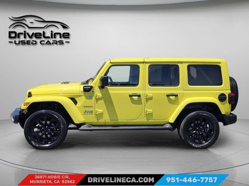 Used 2023 Jeep Wrangler Unlimited Sahara w/ Cold Weather Group AWD/4WD image 14