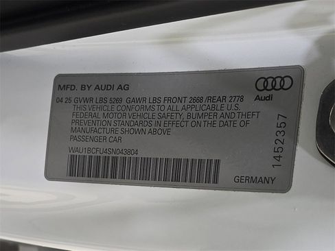 Used 2025 Audi A5 2.0T Premium w/ Convenience Package image 37