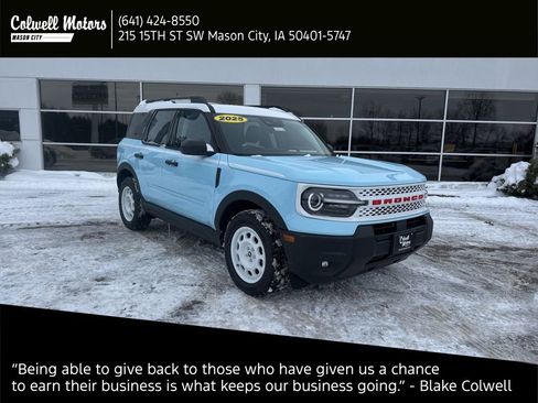 New 2025 Ford Bronco Sport Heritage w/ Convenience Package image 1