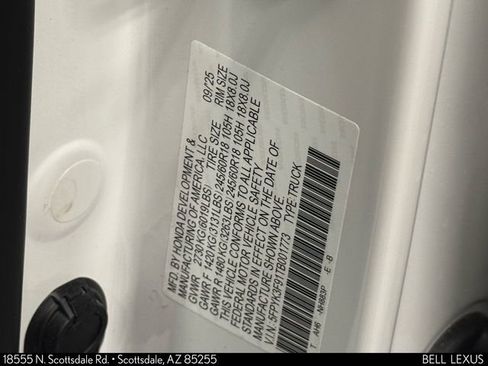 Used 2026 Honda Ridgeline Black Edition image 32