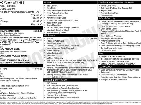 Used 2025 GMC Yukon AT4 w/ AT4 Premium Package image 6