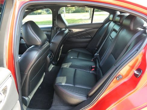 Used 2019 INFINITI Q50 Red Sport 400 w/ Sensory Package AWD/4WD image 28