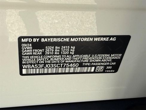 Certified 2025 BMW 530i xDrive w/ Premium Package image 23