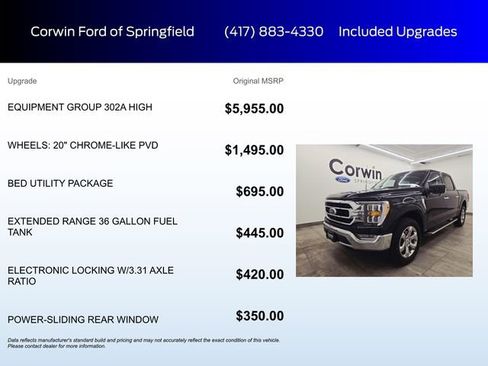Certified 2023 Ford F150 XLT w/ Equipment Group 302A High AWD/4WD image 5