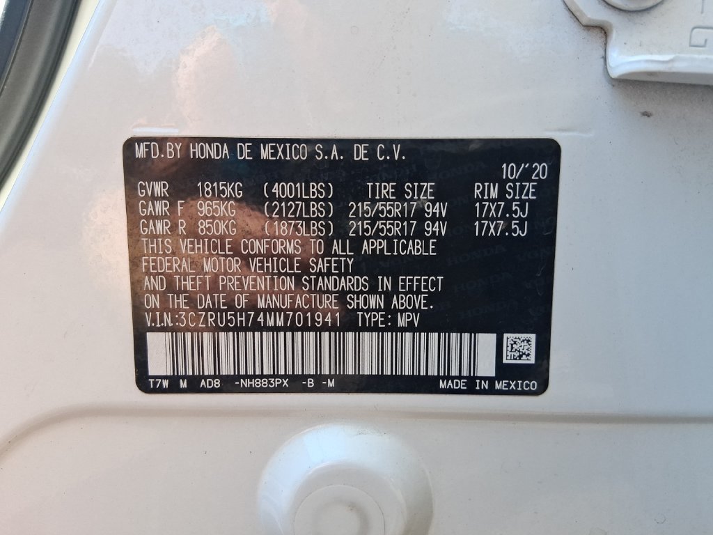 Used 2021 Honda HR-V EX-L image 31