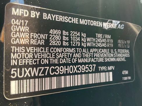 Used 2017 BMW X3 sDrive28i RWD image 55