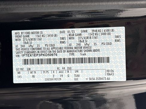 Used 2023 Ford F150 XLT w/ Equipment Group 302A High image 28