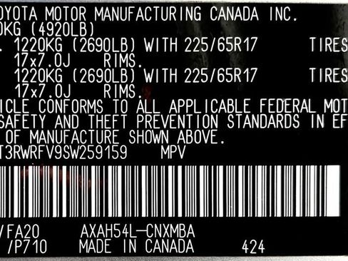Used 2025 Toyota RAV4 XLE w/ Convenience Package AWD/4WD image 25