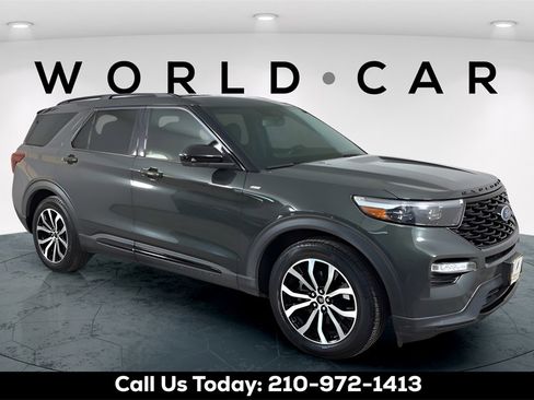 Used 2022 Ford Explorer ST-Line w/ Class IV Trailer Tow Package image 1