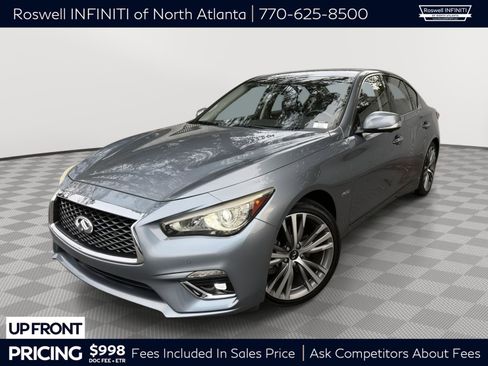 Used 2018 INFINITI Q50 Luxe image 1
