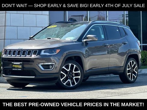 Used 2021 Jeep Compass Limited w/ Sun and Sound Group FWD image 8