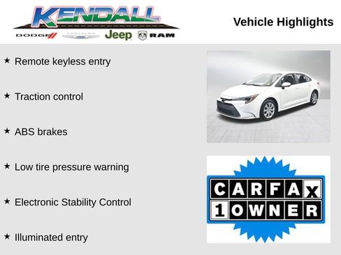 Used 2024 Toyota Corolla LE image 3