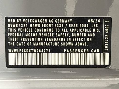 New 2026 Volkswagen GTI S FWD image 32