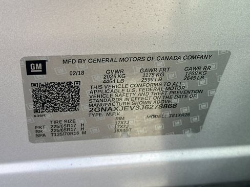 Used 2018 Chevrolet Equinox LT FWD image 28