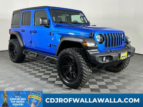 Used 2021 Jeep Wrangler Unlimited Sport image 1