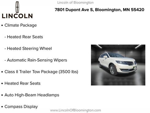 Used 2016 Lincoln MKX Select image 9