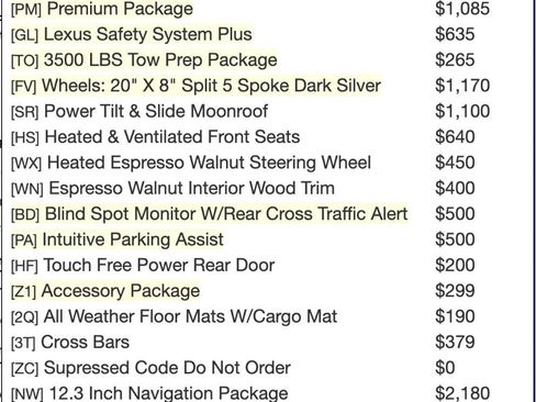 Used 2016 Lexus RX 350 AWD w/ Premium Package image 7