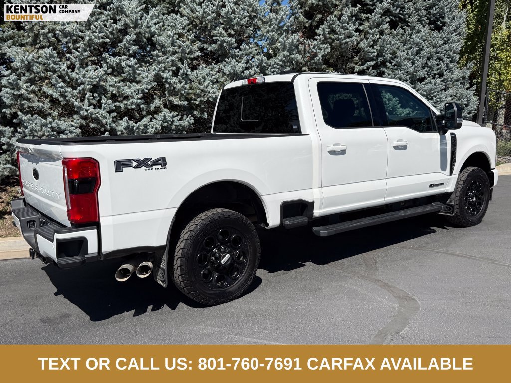 Used 2025 Ford F350 Lariat w/ Black Appearance Package AWD/4WD image 9
