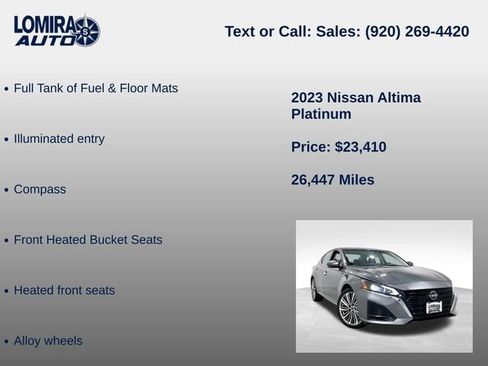 Used 2023 Nissan Altima AWD image 33