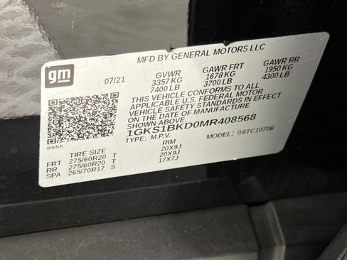 Used 2021 GMC Yukon SLT w/ SLT Premium Package RWD image 24