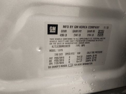 Used 2021 Chevrolet Trax LT w/ LT Convenience Package image 33