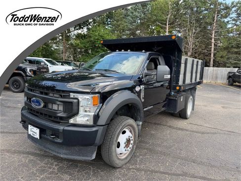Used 2022 Ford F550 4x4 Regular Cab Super Duty w/ Power Equipment Group image 1
